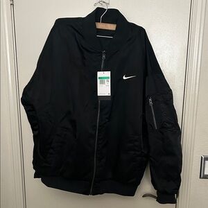 Nike Women’s Black Reversible Bomber Jacket